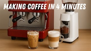 Coffee Latte and cappuccino are ready for you in a moment.