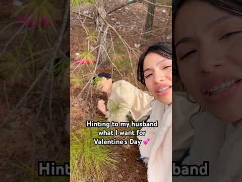 Hinting to my husband what I want for Valentine’s Day! 😂