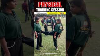 Physical Fitness Training (PFT) Under the Guidance of Ex. Army At Trishul Defence Academy #shorts