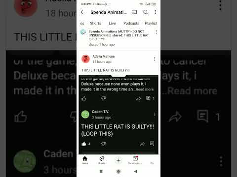 THIS LITTLE RAT IS GUILTY!!!(have not Post)