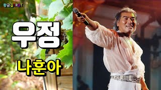 나훈아 - 우정  [영상가사]