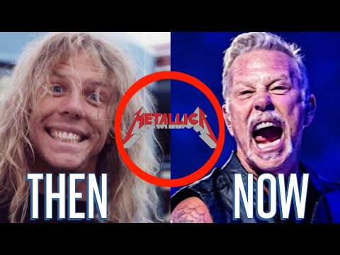 Metallica band Then and Now (42 years after) who has changed 2023