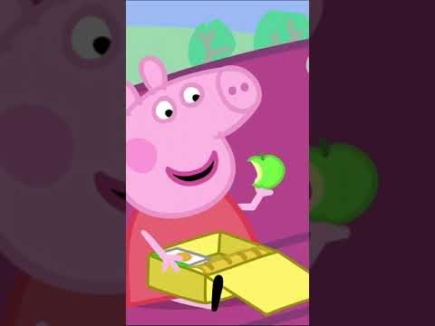 Peppa Pig, What is in your Lunch Box? #shorts #peppapig #backtoschool