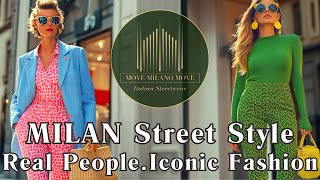 Spring 2025 Italian Street Style 🇮🇹: Milan May Fashion Trends
