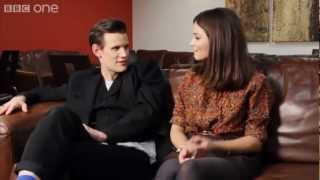 Doctor Who: Matt Smith and Jenna-Louise Coleman interview each other! - Christmas Special - BBC