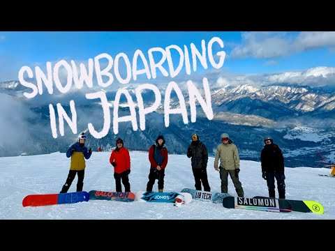 SNOWBOARDING IN JAPAN | HAKUBA