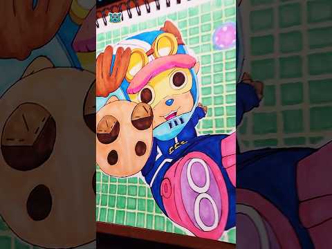 Drawing Chopper 🫎 The Cotton Candy Lover 🍭 | One Piece | Egghead Island Arc