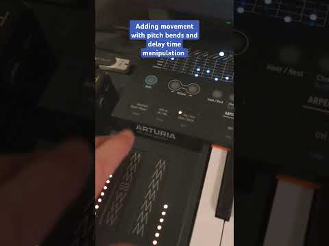 Spicing up this melody on the Minifreak #arturia #minifreak