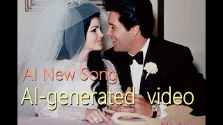 Elvis Presley - In my heart I still find you (AI-generated video, New Song by AI)