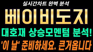 [베이비도지코인 전망] 베이비도지 실시간차트 분석내용 공유, 대호재 상승모멘텀 확인! '이 날' 반드시 기억하세요.