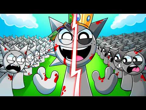 1000 WENDAS Vs. 1000 GRAYS! Incredibox Sprunki Animation