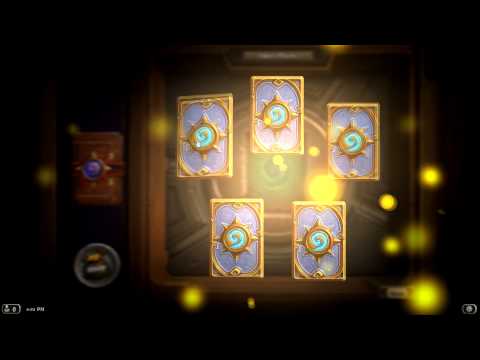 Hearthstone: 7 Booster Pack Opening + Surprise!
