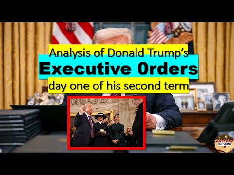 Analysis of Donald Trump’s Executive order day one of his second term