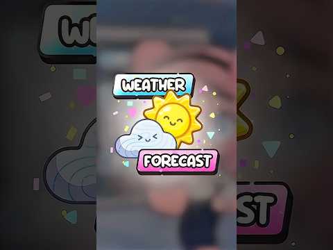 Weather Forecast 🌧️ #avatarworld #tocaboca #fypviralシ