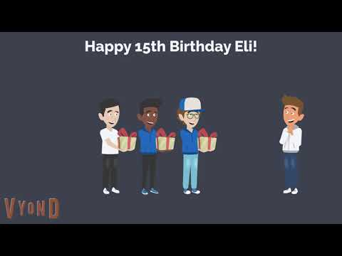 Happy 15th Birthday Eli!