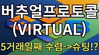 [버추얼프로토콜 코인전망] 5거래일 째 수렴은 슈팅!?