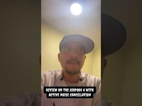 Review AirPods 4 with active noise cancellation 🍏