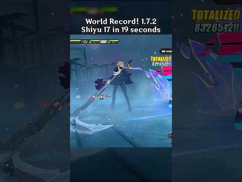 WORLD RECORD! 1.7.2 SHIYU 17 IN 19 SECONDS