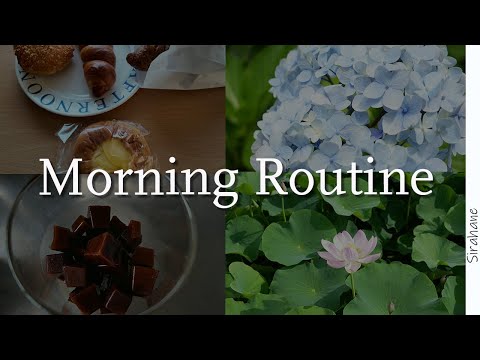 朝5:00起き　モーニングルーティン　のんびり時間をあじわう方法