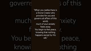 Peace Begins When You Trust in the Divine #FaithAndPeace #DivineWill #TrustInGod #SpiritualCalm