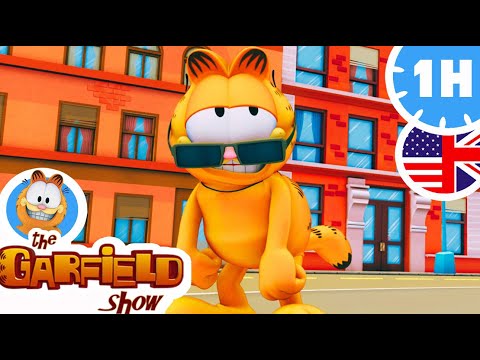 ☀️ Garfield is hot! ☀️ - Funny compilation for kids