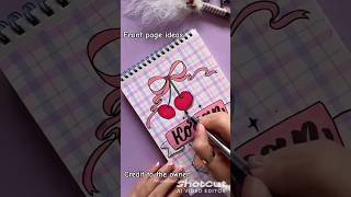 Front page ideas #diy #diycrafts #diyprojects #frontpagedesignforassignment #frontpage #frontpage