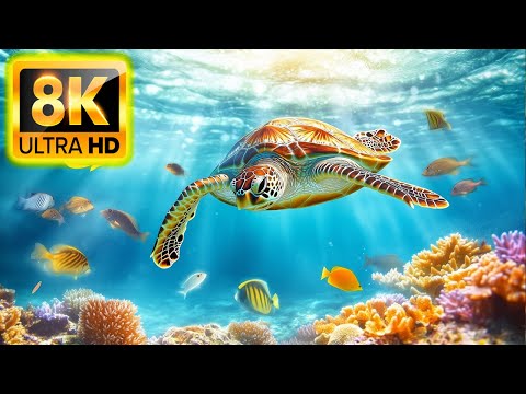 Our Planet | Animals Of Ocean 8K - Scenic Relaxation Film With Calming Music