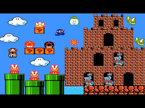 Super Mario Bros: Mario Evolution Part 1