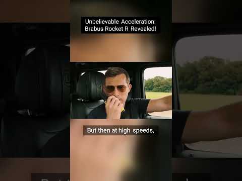 Unbelievable Acceleration! 🚀 Brabus Rocket R Revealed – Supercar Beast Unleashed! #Brabus #RocketR