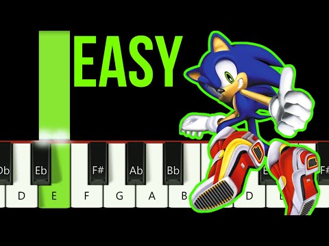 Sonic Adventure 2 Battle - Final rush EASY piano tutorial