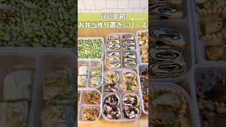 【作り置き】冷凍弁当の作り置きおかずを紹介✨　#お弁当  #おかず #shorts