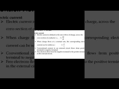 #shorts #ncertphysicsconcept #reels #physics #cbse #ncert #class12  #electriccurrent
