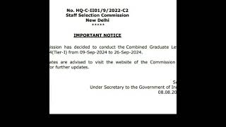 ssc cgl 2024 exam date out , ssccgl2024examdate