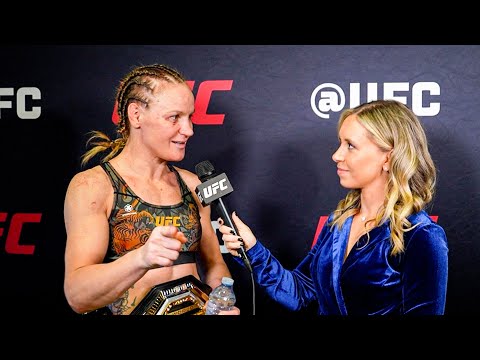 Valentina Shevchenko Backstage Interview | UFC 315