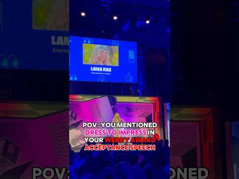 The ROBLOX GIRL WON a “WEBBY AWARD!