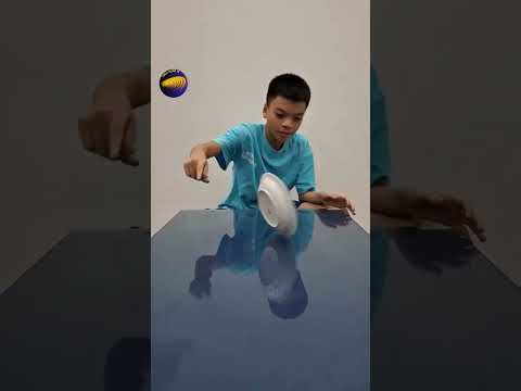 Visual & Auditory Bliss | ASMR Spinning Plate on Both Sides #shorts #asmr  #asmrsounds #cutebaby