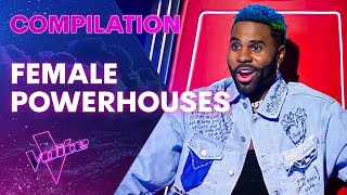 The Most Powerful FEMALE VOICES on The Voice