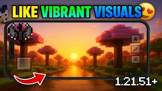 😍 Shader Like VIBRANT VISUAL For MCPE 1.21.80+ | Ultra Realistic Shaders for Minecraft PE