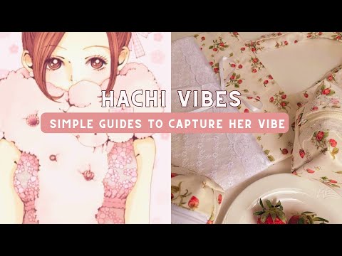 simple guide to have hachi vibes 🍓 fashion, makeup, and personality tips
