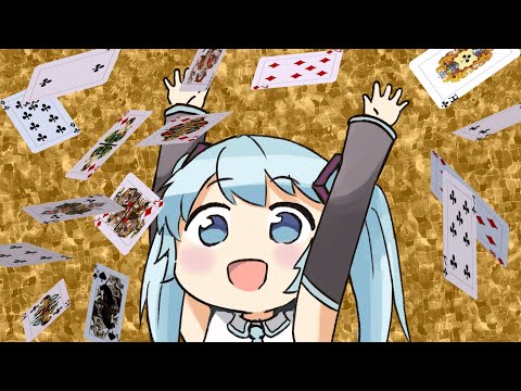 [Talkloid] Miku Plays Blackjack