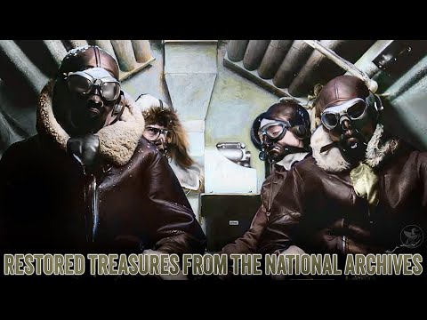 WWII Army Air Force Alerts | Rare & Restored Videos From The National Archives (NARA) | HD