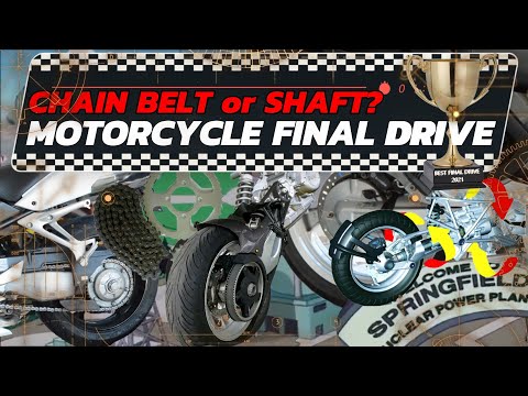 Best Motorcycle Final Drive Chain/Belt/Shaft Pros Cons