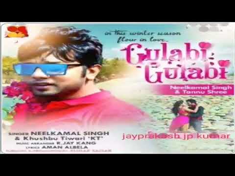 Gulabi gulabi dress pahan Kar aylu Rani  .Neelkamal Singh and khushbu tiwari new song 2021