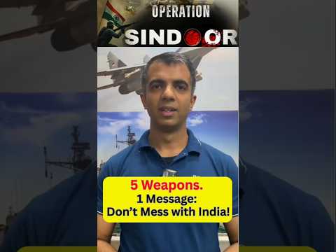 Sindoor Mission EXPOSED 5 Game-Changing Weapons! 🇮🇳 #shorts