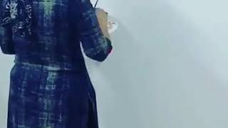 Awesome wall drawings at the superman of kerala "tovino thomas"           credited by shamli