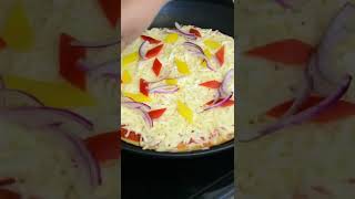 No oven, No yeast Pizza | Easy Meals | #Shorts Favourites