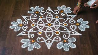 Festival daily rangoli designs 🌺 Traditional muggulu designs 🌺 Latest creative kolam 🌺