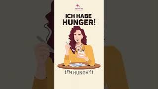 Want to say “I’m hungry” in German? Let’s make language learning fun and bite-sized!