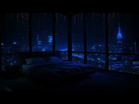 Relaxing Rain: 24 Hours of Night Rain on Your Bedroom Window