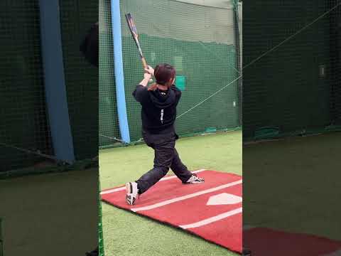 ナックル姫の現在のバッティング！ #野球 #バッティングドリル #baseball #打撃#女子野球